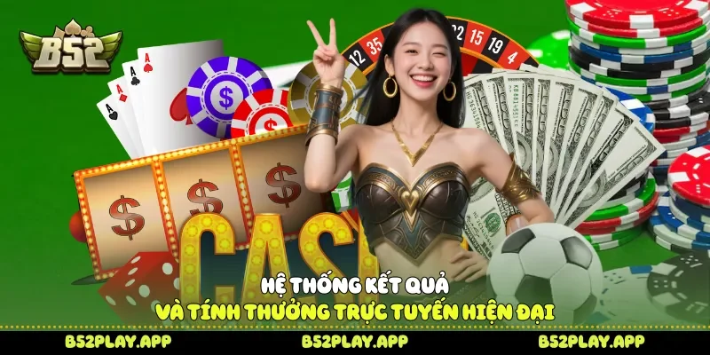 Hệ thống kết quả và tính thưởng trực tuyến hiện đại 