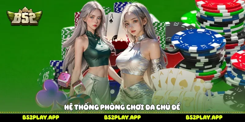 Hệ thống phòng chơi đa chủ đề