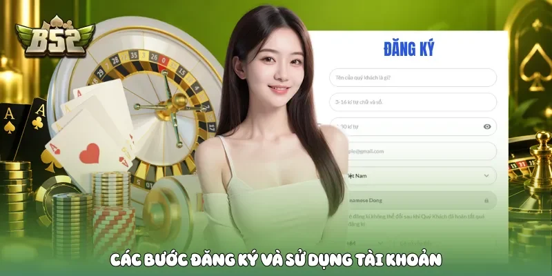 B52club - Cổng Game Bài Bom Tấn B52 Mới Nhất 2026 Các bước đăng ký và sử dụng tài khoản